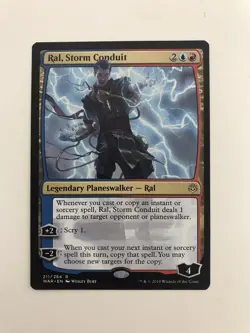 Ral Storm Conduit MTG Magic the Gathering Card NM Near Mint WAR - Image 1