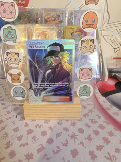 N's Resolve 232/236 Cosmic Eclipse Full Art Trainer Ultra Rare Pokemon Card LP - Image 1