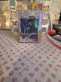 N's Resolve 232/236 Cosmic Eclipse Full Art Trainer Ultra Rare Pokemon Card LP - Image 5