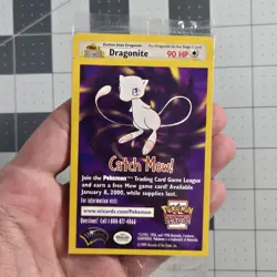 1x Sealed DRAGONITE # 5 Black Star Promo WB Movie WOTC Pokemon Card (Mew Filler) - Image 1