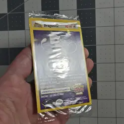 1x Sealed DRAGONITE # 5 Black Star Promo WB Movie WOTC Pokemon Card (Mew Filler) - Image 2