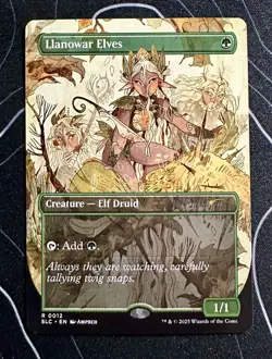 Magic The Gathering Secret Lair Encyclopedia Llanowar Elves - Image 1