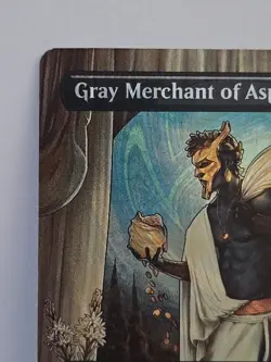 Gray Merchant of Asphodel Halo Foil Encyclopedia Of Magic MTG 0034 - Image 2