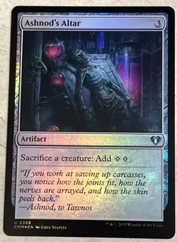 Ashnod's Altar Commander Masters Foil - Image 1