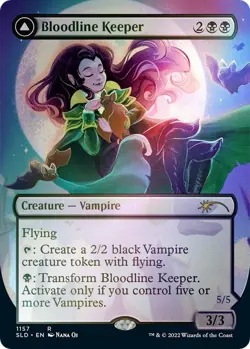 1 x Foil Bloodline Keeper Lord of Lineage - 1157 NM MTG Secret Lair - Image 1