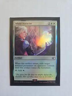 White Auracite (Foil) - Final Fantasy - NM - MTG Magic - Common - Artifact - Image 1