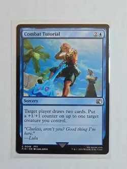 Combat Tutorial - Final Fantasy - NM - MTG Magic - Common - Sorcery - Image 1