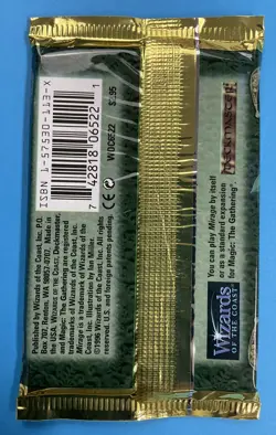 *Factory Sealed* Magic the Gathering “Mirage Booster Pack” MTG - Image 2