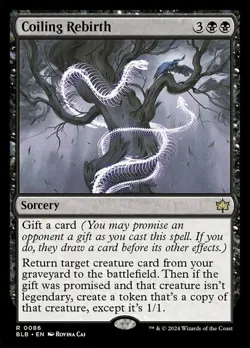 Coiling Rebirth - Foil x1 - Bloomburrow - NM-Mint, English - Bloomburrow - Image 1