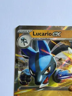 Lucario EX 82 / 142 Pokemon S&V Stellar Crown 2024 Near Mint Double Rare Holo - Image 5