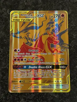 Pokemon Reshiram & Charizard GX SM247 PROMO Jumbo - Image 1
