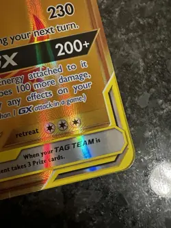 Pokemon Reshiram & Charizard GX SM247 PROMO Jumbo - Image 5