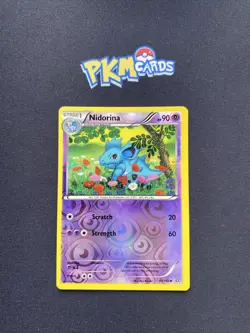 Pokemon TCG Nidorina Primal Clash 67/160 Reverse Holo LP. - Image 1
