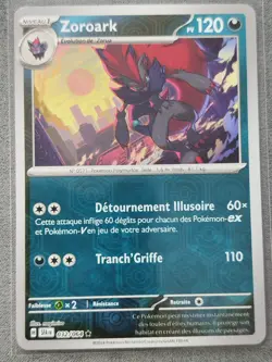 Carte POKEMON FR - EV06.5 Fable Nebuleuse 032/064 Zoroark Reverse Neuf - Image 1