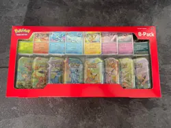 Pokemon TCG: Prismatic Evolutions Costco Mini Tins 8 Pack - New & Sealed🔥 - Image 2