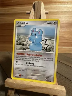 Pokemon Diamond and Pearl Common Azurill #69/130 Near Mint or Better - Image 1