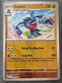 Carte POKEMON FR - EV06.5 Fable Nebuleuse 024/064 Coatox Reverse Neuf - Image 1