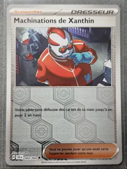 POKEMON FR - EV06.5 Fable Nebuleuse 064/064 Machinations de Xanthin Reverse Neuf - Image 1