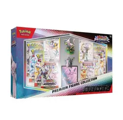 Pokemon TCG Scarlet and Violet Prismatic Evolutions Premium Figure Collection. - Image 1