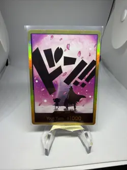 Don Tony Chopper Premium Booster Card PRB-02 Gold Frame - Image 1