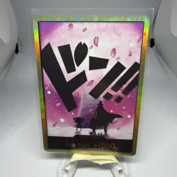 Don Tony Chopper Premium Booster Card PRB-02 Gold Frame - Image 4