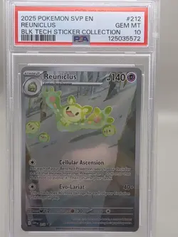 Reuniclus 212 Sv: Scarlet & Violet Promo Cards Holo PSA 10 - Image 1