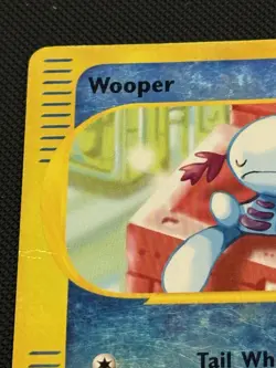 Wooper 66/147 Aquapolis Reverse Holo Foil Pokemon Card HP Rare - Image 2