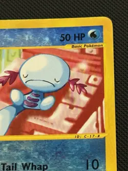 Wooper 66/147 Aquapolis Reverse Holo Foil Pokemon Card HP Rare - Image 3