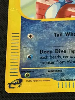 Wooper 66/147 Aquapolis Reverse Holo Foil Pokemon Card HP Rare - Image 5