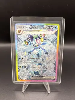 Pokemon TCG Glaceon EX 150/131 Prismatic Evolutions Card NM Condition - Image 1