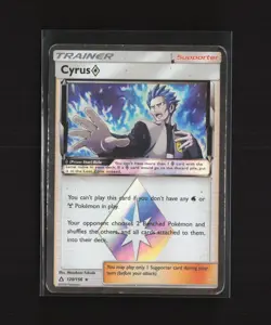 Cyrus Prism Star 120/156 Ultra Prism Holo Rare Pokemon Card - Image 4