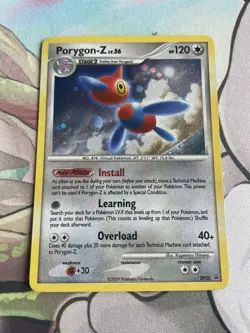 Porygon-Z DP35 Black Star Promo Holo Pokemon Card LP - Image 1