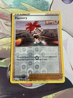 Flannery 139/198 Chilling Reign Reverse Holo Uncommon Pokemon Card NM - Image 1