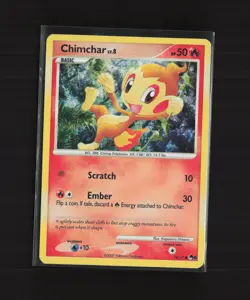 Chimchar 14/17 POP Series 6 Cosmos Holo Common Pokemon Card - Image 2