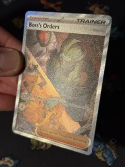 Pokemon Cards Boss’s Orders 265/193 Illustration Rare Paldea Evolved - (NM) - Image 3