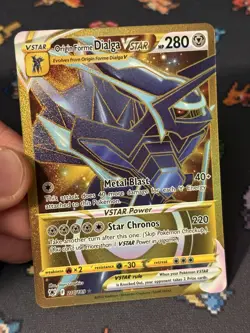 Pokemon Cards Dialga VSTAR 210/189 Gold Secret Rare Astral Radiance - (NM) - Image 2