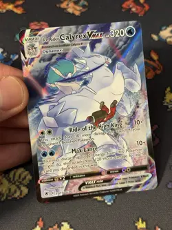 Pokemon Cards Ice Rider Calyrex VMAX TG15/TG30 Astral Radiance - (NM) - Image 2