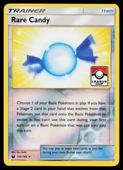 Rare Candy 142/168 Promo League & Championship Cards Pokemon Card - Image 1