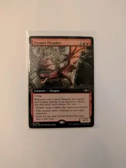 MtG Parapet Thrasher R TDC Borderless Full Art NM/M Tarkir 0076 - Image 1