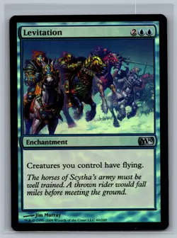 Magic The Gathering Magic 2010 Levitation #60/249 Foil MTG TCG CCG M10 - Image 1