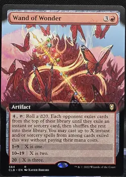 Wand of Wonder #584 Battle for Baldur's Gate Regular Rare Extended Art - Image 1