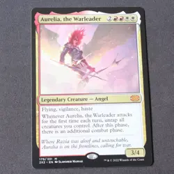 Aurelia, the Warleader 179 MTG Double Masters 2022 (2X2) Mythic NM - Image 1