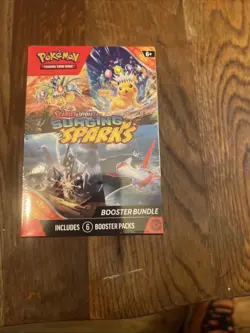 Pokemon TCG Scarlet/Violet Surging Sparks Booster Bundle 6 Booster Packs SEALED - Image 1