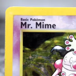 Mr. Mime Holo 6/64 Jungle Set Pokemon TCG WOTC 1999 Rare Holofoil VTG MP ⭐ - Image 3