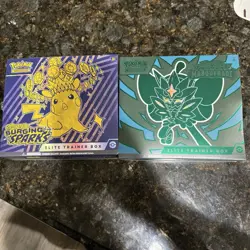2x Pokemon TCG Elite Trainer Boxes Brand New Factory Sealed Scarlet & Violet - Image 1