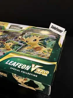 Pokemon TCG Leafeon V STAR Special Collection 699-17154 - Image 3