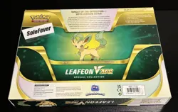 Pokemon TCG Leafeon V STAR Special Collection 699-17154 - Image 4