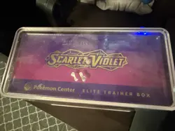 Scarlet And Violet Pokemon Center ETB Miraidon Sealed W/Protective Case - Image 5
