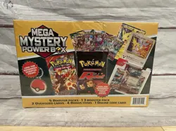 NEW! POKEMON 2025 MEGA MYSTERY POWER BOX MEIJER EXCLUSIVE - SEALED - Image 3
