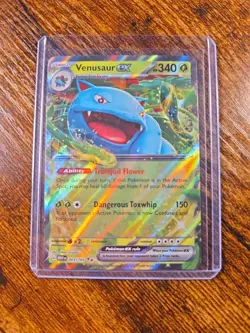 Venusaur ex 003/165 Ultra Rare - Pokemon TCG Scarlet & Violet 151 Set MEW 2023 - Image 1